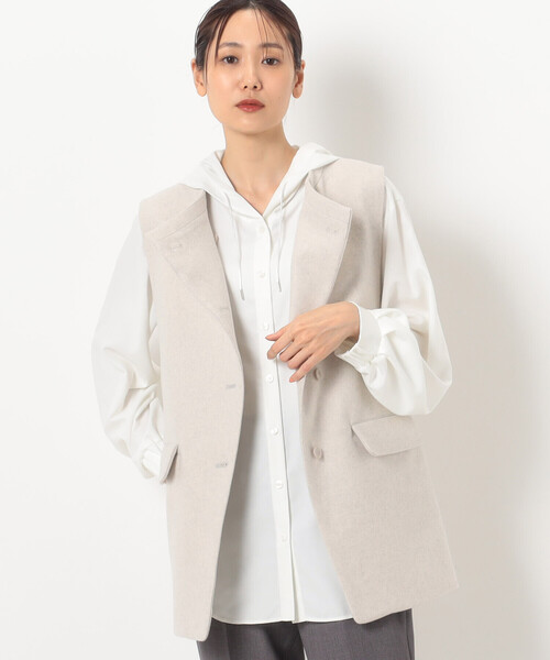 Gabardine K.T（ギャバジンK.T） ベスト ジレ やわらかメルトン