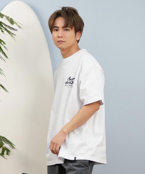 LOST（ロスト） tシャツ 半袖Tシャツ/半袖Tee ボックスロゴ バンダナ