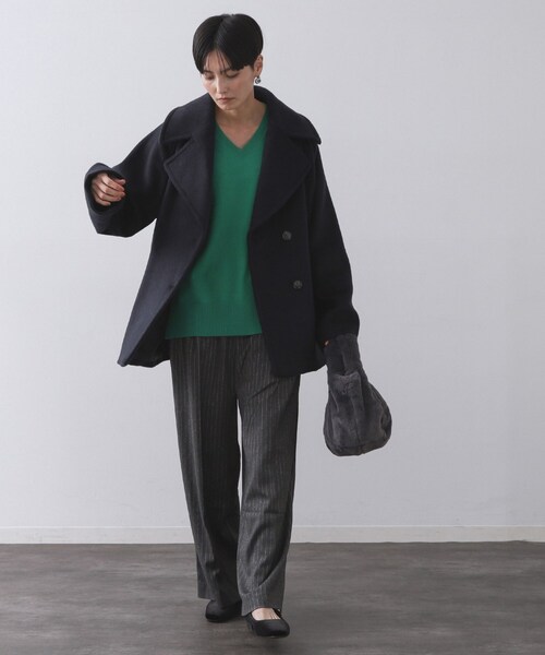 OPAQUE.CLIP（オペークドットクリップ） ピーコート pコート カシミヤ