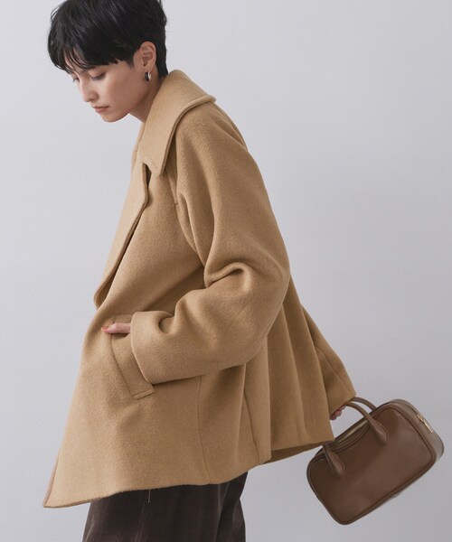 OPAQUE.CLIP（オペークドットクリップ） ピーコート pコート カシミヤ