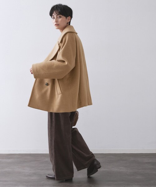 OPAQUE.CLIP（オペークドットクリップ） ピーコート pコート カシミヤ