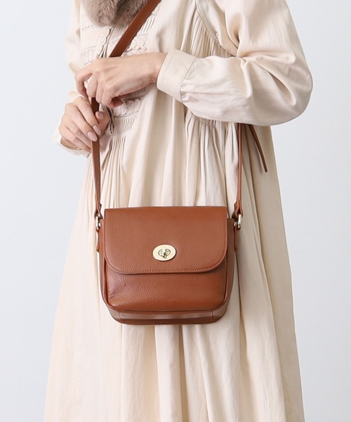 COOCO（クーコ） ショルダーバッグ バッグ 「牛革」シュリンクレザー