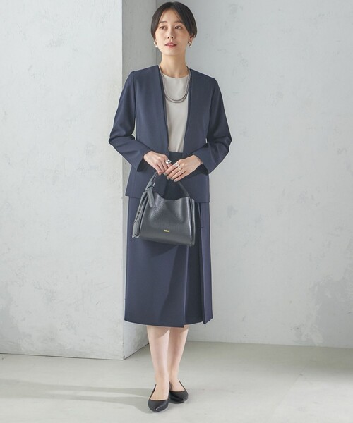 SHIPS（シップス） ジャケット ノーカラージャケット 「手洗い可能