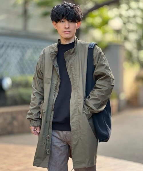 8 モッズコート コート アメリカ軍M-65ミリタリーモッズコート メンズ