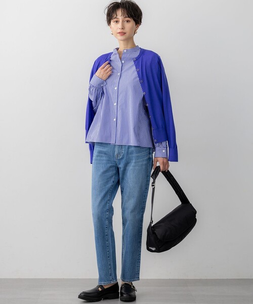 23区（ニジュウサンク） ブラウス シャツ 「洗える」CANCLINI