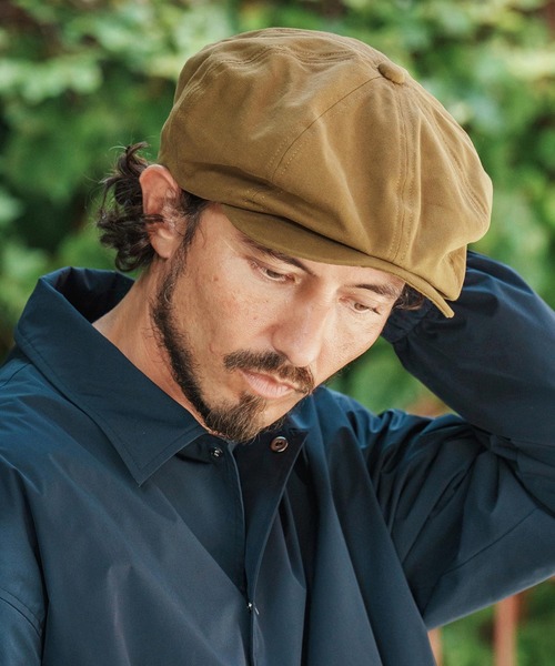 CAMBIO（カンビオ） 帽子 キャスケット mko13064- Canvas Solid Big