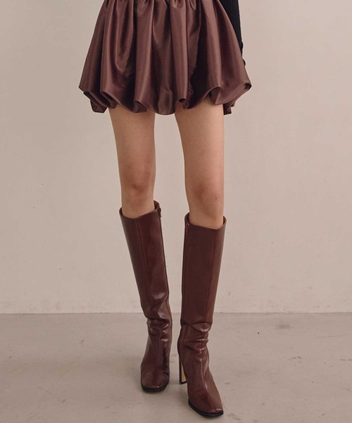 ACYM（アシーム） ブーツ Betty skinny ロングブーツ レディース