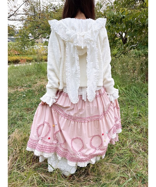 PINK HOUSE（ピンクハウス） ブラウス シャツ うさぎの耳フード付き