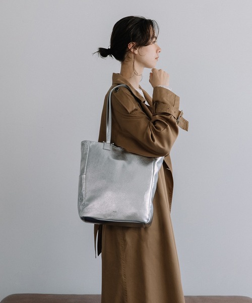 Beau're（ヴュレ） トートバッグ BEAURE カウレザー ダブルハンドル A4