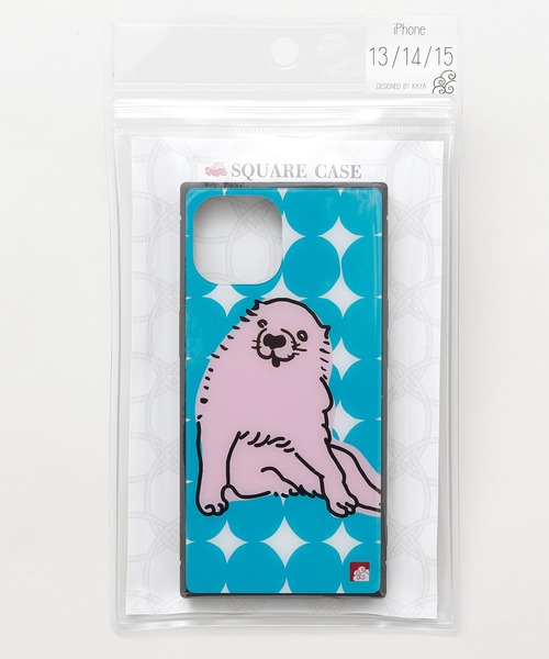 カヤ スマホケース 「カヤ」iPhone15/14/13 スクエアスマホケース 和