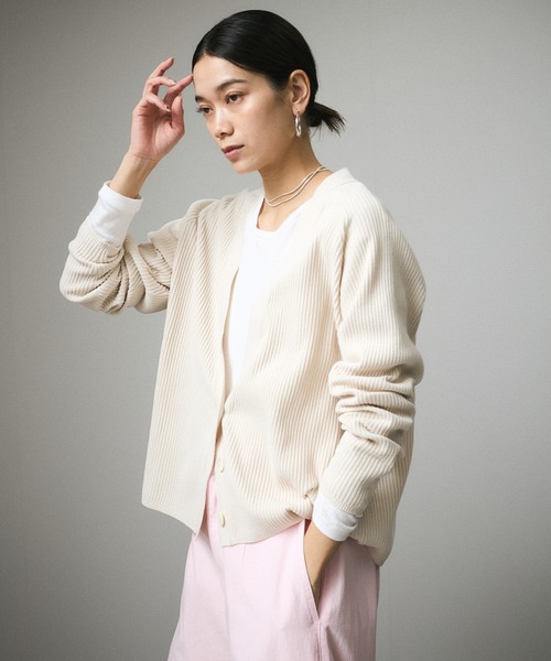 SALON adam et rope'（サロン アダム エ ロペ） カーディガン Vネック