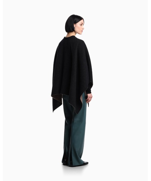 EMPORIO ARMANI ポンチョ 「エンポリオ アルマーニ」ダブルフェイス
