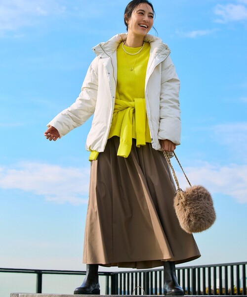 23区（ニジュウサンク） カーディガン ピュアカシミヤ クルーネック