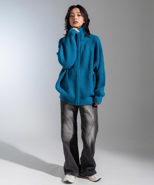 Ressaca（レサーカ） セーター ニット フルジップアップドライバーズ