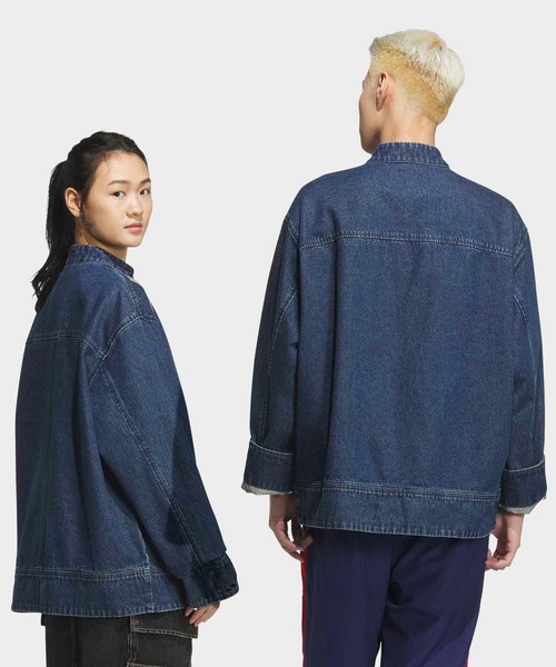 adidas（アディダス） デニムジャケット gジャン メンズ レディース