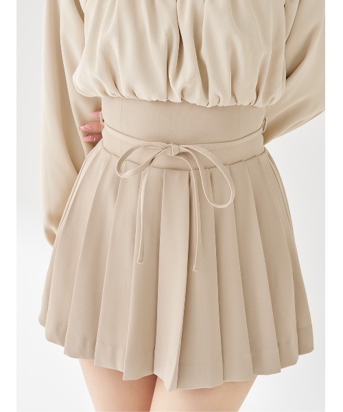 Darich（ダーリッチ） ワンピース ドッキングコルセットプリーツミニ