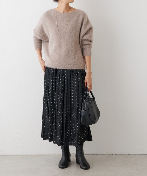 BEARDSLEY（ビアズリー） パンツ シワシフォンギャザーパンツ