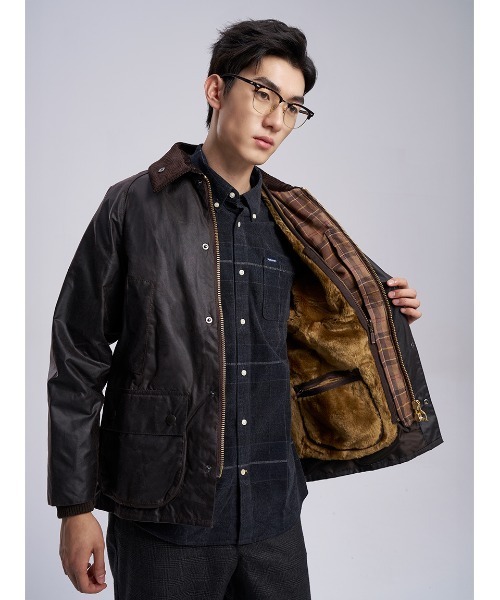 Barbour（バブアー） ベスト ジレ フロントジップ ファー ライナー