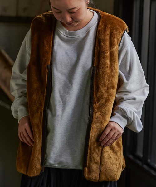 Barbour（バブアー） ベスト ジレ barbour（バブアー）ファーライナー