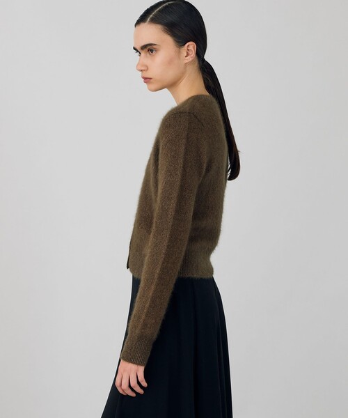 DES PRES（デプレ） カーディガン フォックスカシミヤ クルーネック