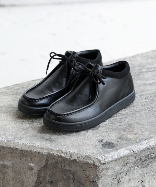 デッキシューズ 合成皮革/フェイクスウェードモカシンシューズ メンズ