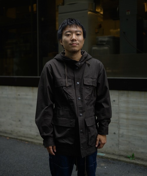 snow peak（スノーピーク） ミリタリージャケット モッズコート Snow