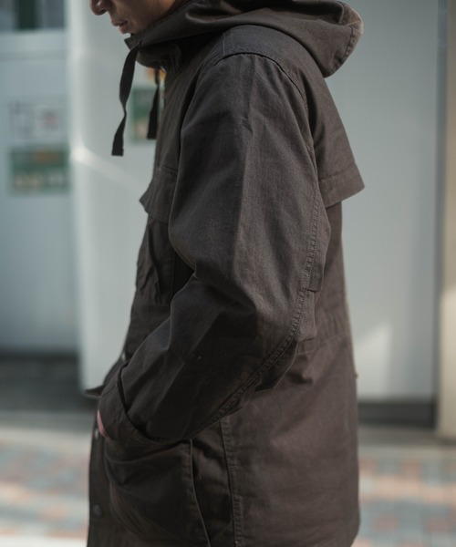 snow peak（スノーピーク） ミリタリージャケット モッズコート Snow