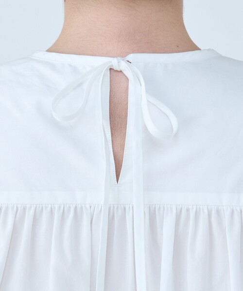 TOMORROWLAND collection ブラウス シャツ ホワイトコンビネーション