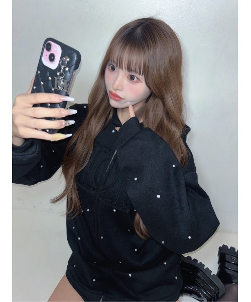 Darich（ダーリッチ） パーカー DDロゴビジュージップパーカー