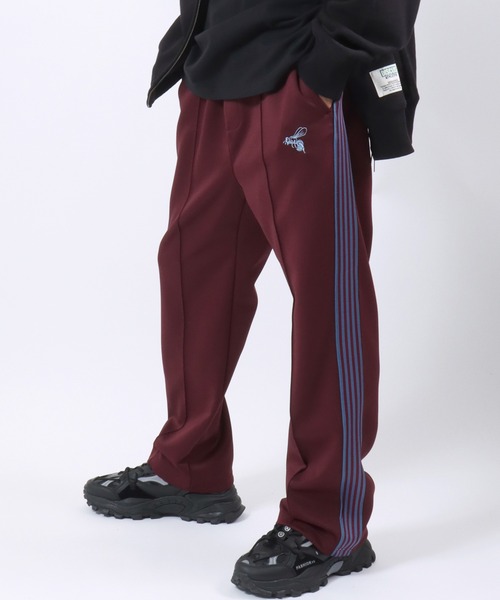 パンツ セットアップ対応 蜂さんワンポイント刺繍 サイドライン