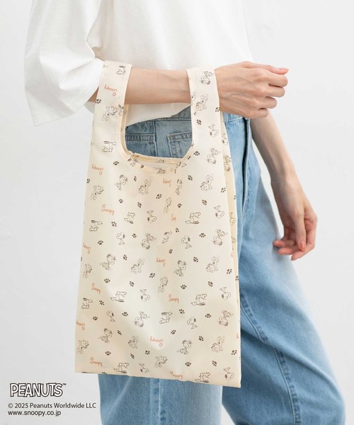 Honeys（ハニーズ） エコバッグ スヌーピー／お弁当バッグ : ZOZOTOWN