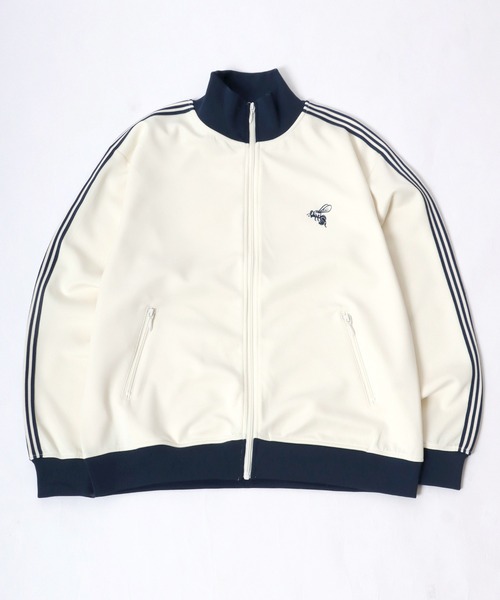 ジャージ 蜂さんワンポイント刺繍トラックジャケット ジャージ/ユニ