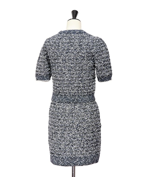 Her lip to セットアップ Twinkle Tweed Knit Set レディース