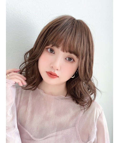 ウィッグ エクステ 「 素肌ウィッグ「竹」 ミディアム 」 医療用