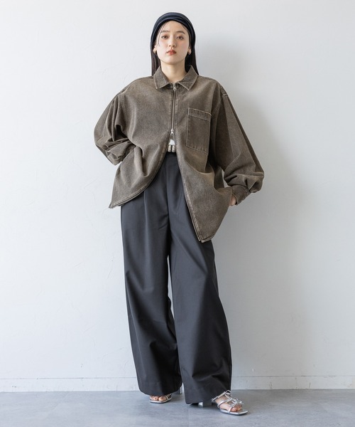 RAGEBLUE（レイジブルー） ブラウス シャツ 「UNISEX」 overdyed denim