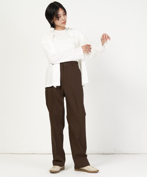 THE SHINZONE（ザ シンゾーン） チノパン WASHED HIGH WAIST CHINO
