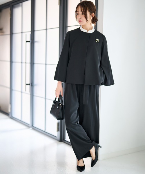 RANAN（ラナン） セットアップ 「2点セット」洗える/防シワ/ストレッチ