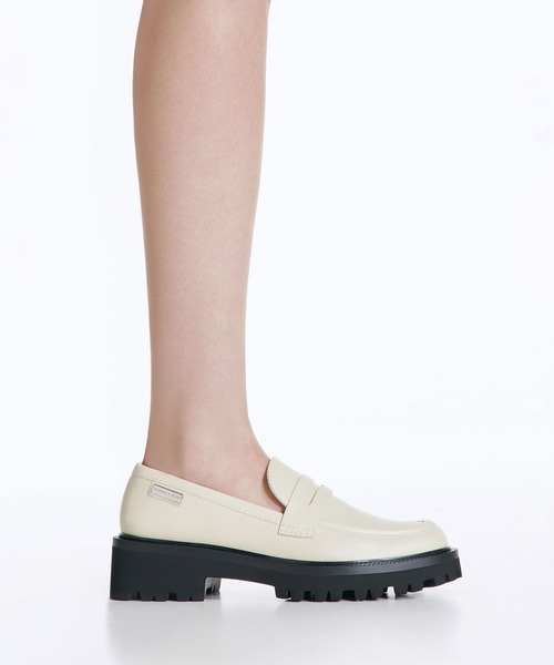 CHARLES ＆ KEITH（チャールズ&キース） ローファー カバードリッジ