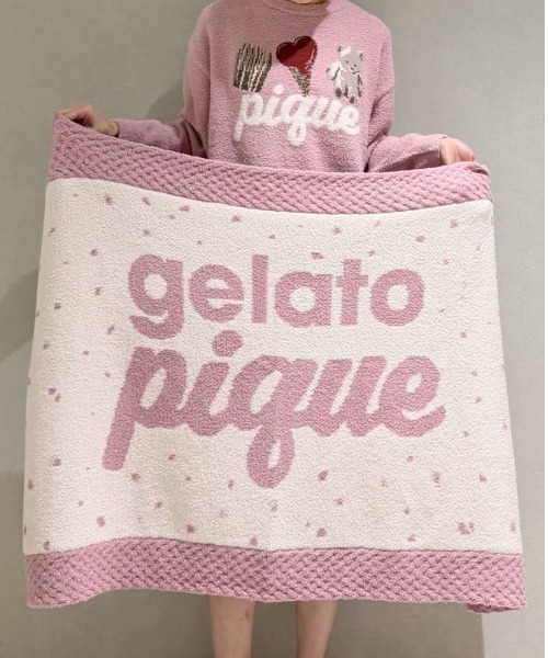 gelato pique（ジェラートピケ） ブランケット クッキーサンド