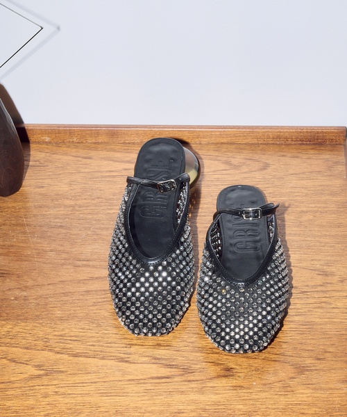 Le Talon GRISE（ル タロン グリーズ） シューズ GRISEビジューネット