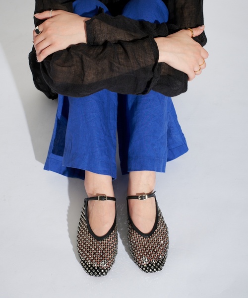 Le Talon GRISE（ル タロン グリーズ） シューズ GRISEビジューネット