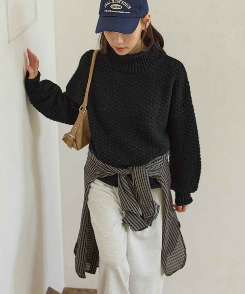 た*ー様 レア！海外限定Dime ゴールキーパー ニット セーター ネイビー