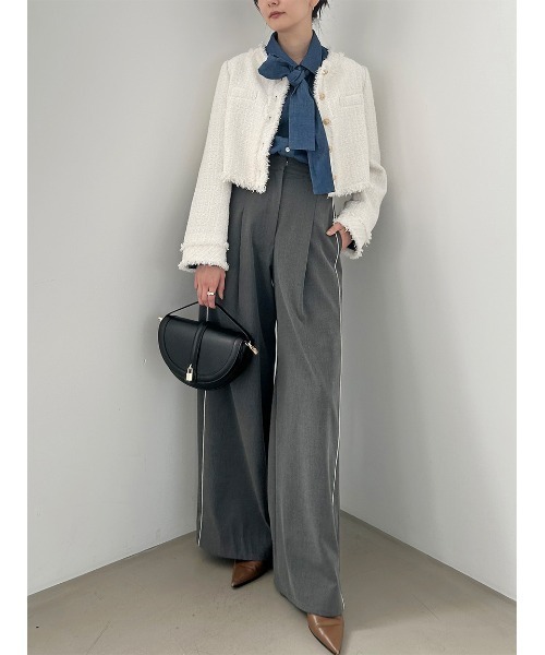 SNIDEL（スナイデル） ブラウス シャツ ボウタイシャツ レディース