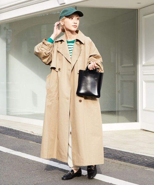 FREAK'S STORE（フリークスストア） トレンチコート フリ- ベージュ