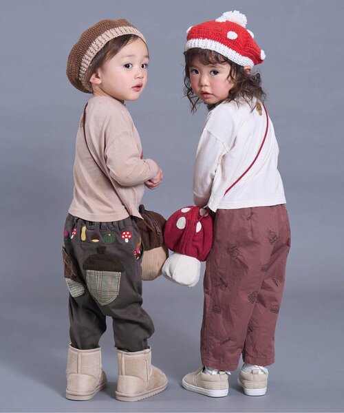 BIT'Z（ビッツ） パンツ 秋の味覚刺繍YUMMYパンツ キッズ 子供服