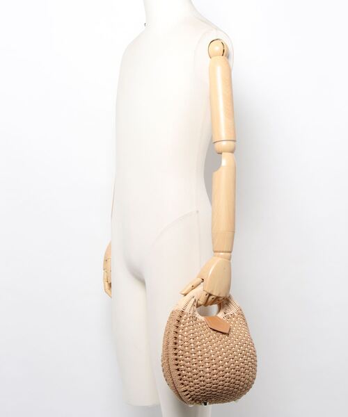 aimoha（アイモハ） かごバッグ カゴバッグ 貝殻夏かごバッグ (SS