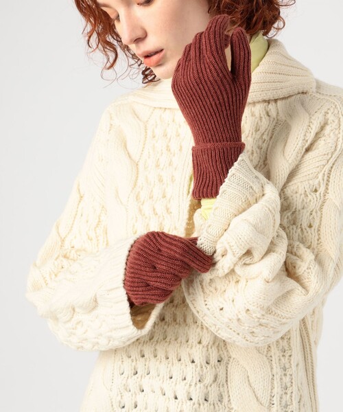 Johnstons of Elgin（ジョンストンズ オブ エルガン） 手袋 カシミヤ