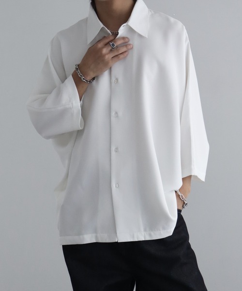 welise（ウェライズ） シャツ 「welise/ウェライズ」リッチドレープ