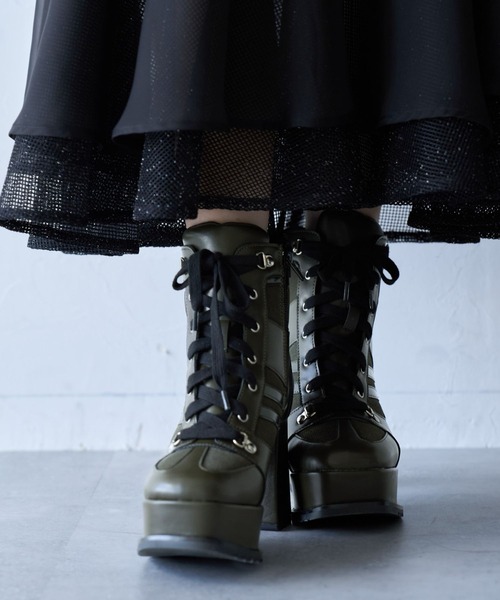 HARE（ハレ） ブーツ スニーカーチャンキーブーツ(HARE) レディース