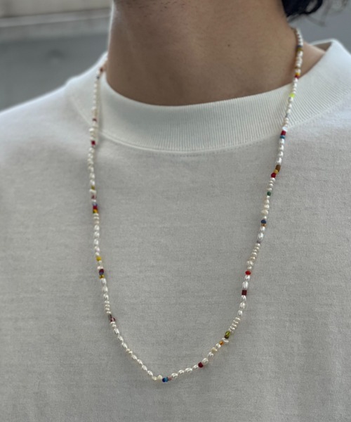 amp japan（アンプジャパン） ネックレス African x Seed Pearl Long